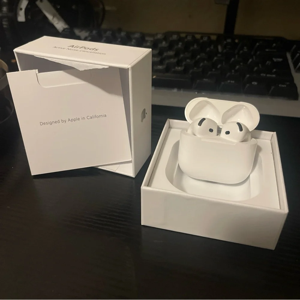Apple AirPods (4th Generation) Wireless Earbuds with Active Noise Cancellation
